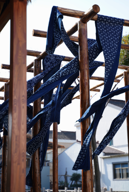 非遗体验蓝染招募——古法蓝染围巾-笨物志