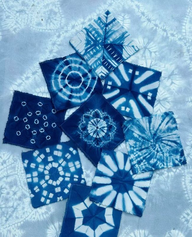 蓝染杯垫（体验）-笨物志