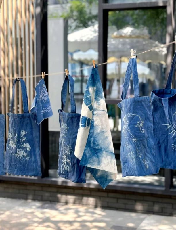 蓝染帆布包（体验）-笨物志